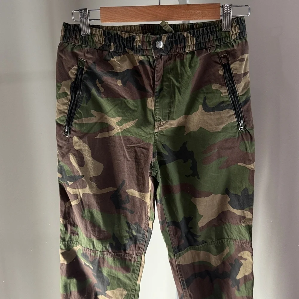 Polo by Ralph Lauren Men's Green Camouflage Cargo Pants
